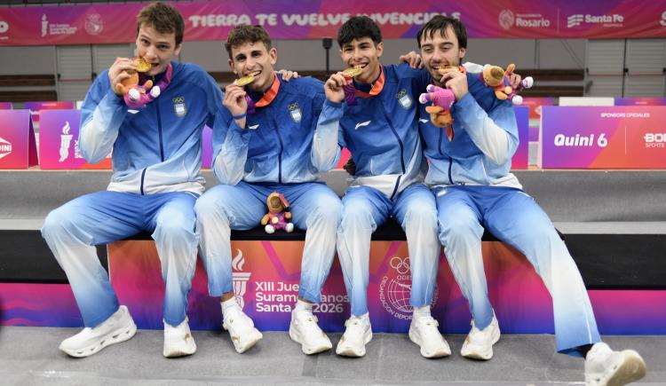 Imagen de Argentina cerró otra formidable jornada en los Juegos Suramericanos de Santa Fe
