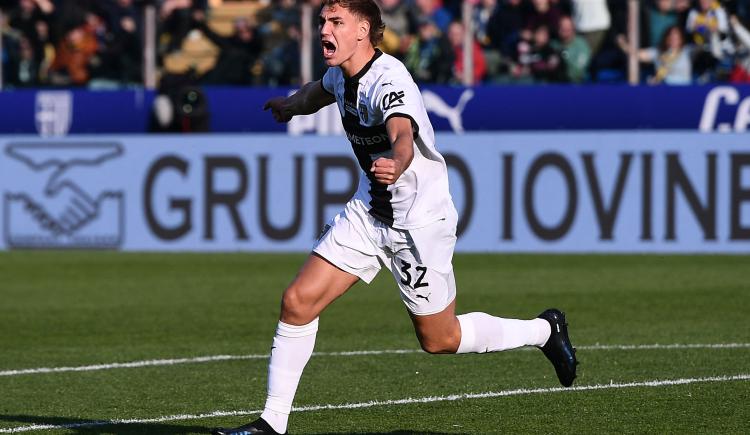 Imagen de Mateo Pellegrino tuvo su estreno goleador en Parma con un doblete espectacular