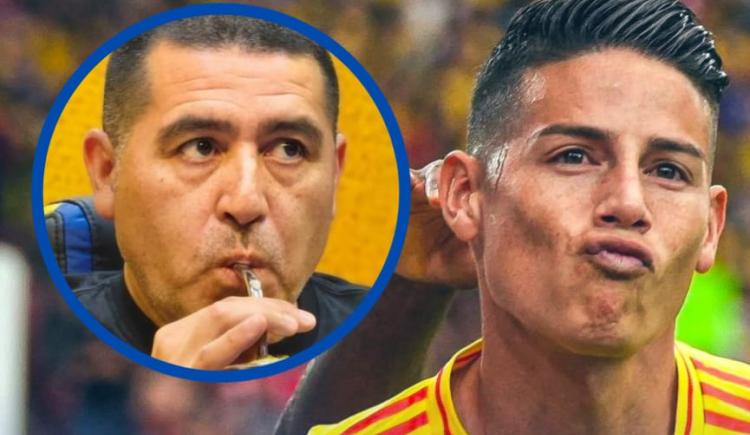 Imagen de ¿Y si te llama Román?: crecen las chances de James Rodríguez a Boca