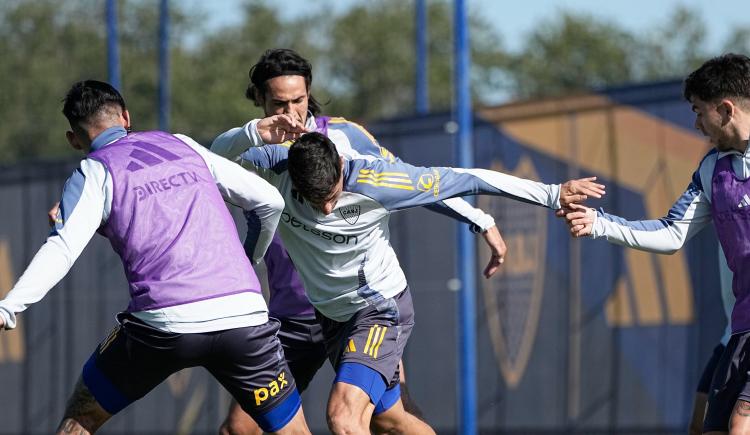 Imagen de La alegría de Boca por la recuperación de una pieza importante