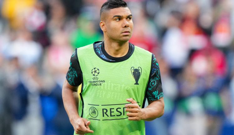 Imagen de Manchester United hizo oficial el arribo de Casemiro