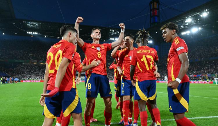 Imagen de Los goles de un vibrante encuentro entre España y Georgia