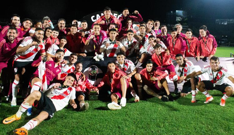 Imagen de River sigue de racha y se quedó con el Trofeo de Campeones de Reserva