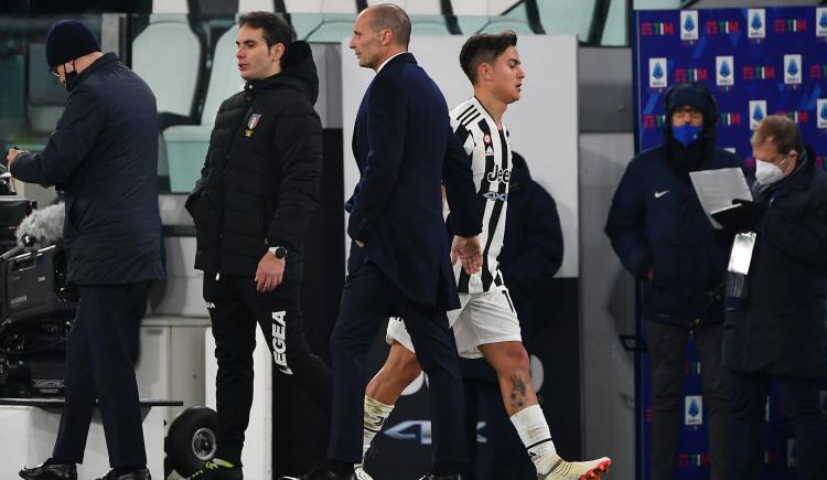 Imagen de Dybala, Allegri y una relación en caída libre