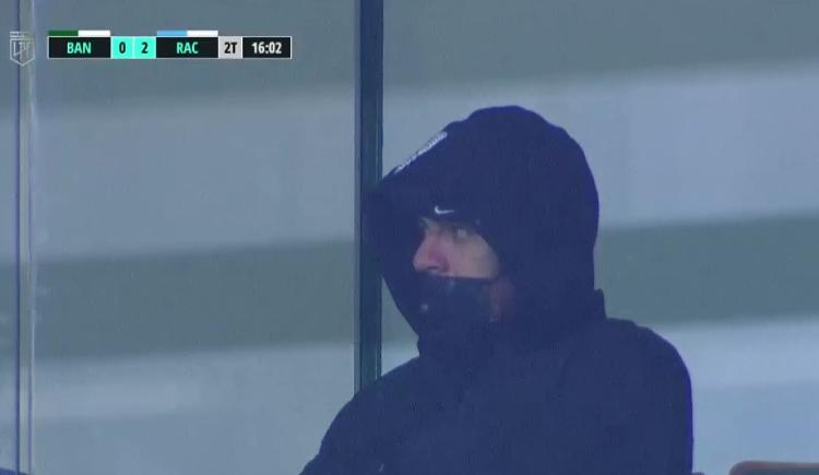 Imagen de ¿Qué hacés, Juan Martín? Del Potro estuvo en la cancha de Banfield