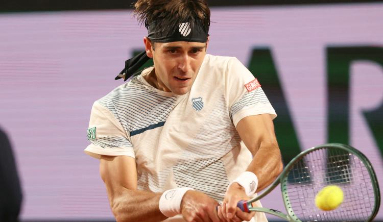 Imagen de Fin del sueño de Tomás Etcheverry en Roland Garros
