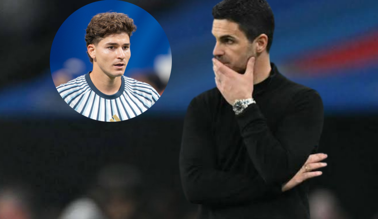 Imagen de Qué dijo Mikel Arteta sobre la posible llegada al Arsenal de Julián Álvarez
