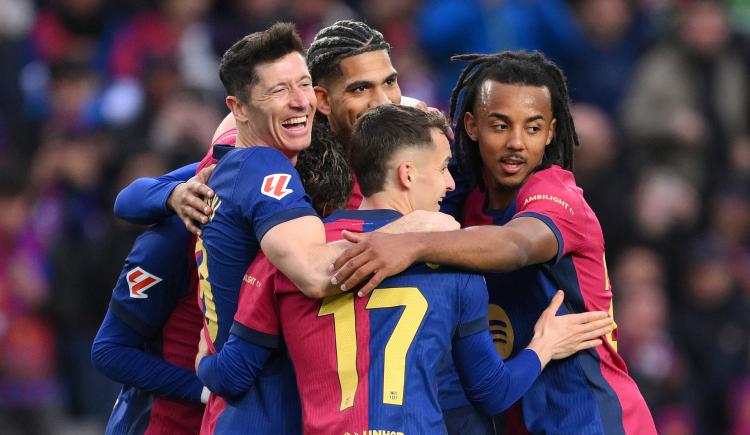 Imagen de Barcelona recuperó la punta de la Liga de España a fuerza de goles