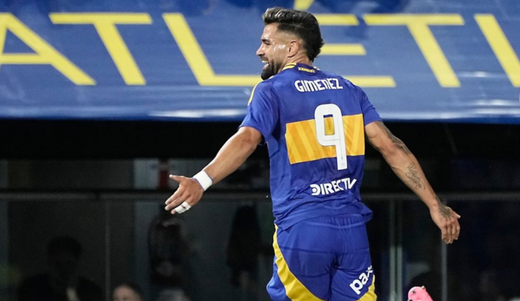 Imagen de Milton Giménez, del gol del triunfo a la felicidad de Juan Román Riquelme