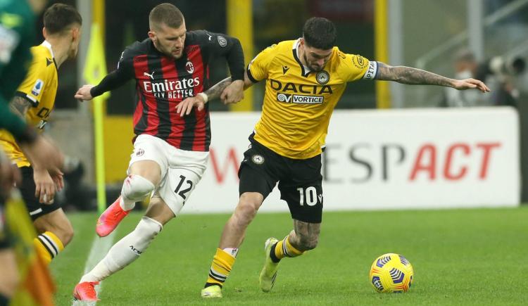 Imagen de MILAN SALVÓ UN PUNTO EN EL FINAL