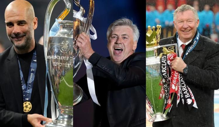 Imagen de Cómo quedó la tabla de los entrenadores con más títulos en la historia del fútbol