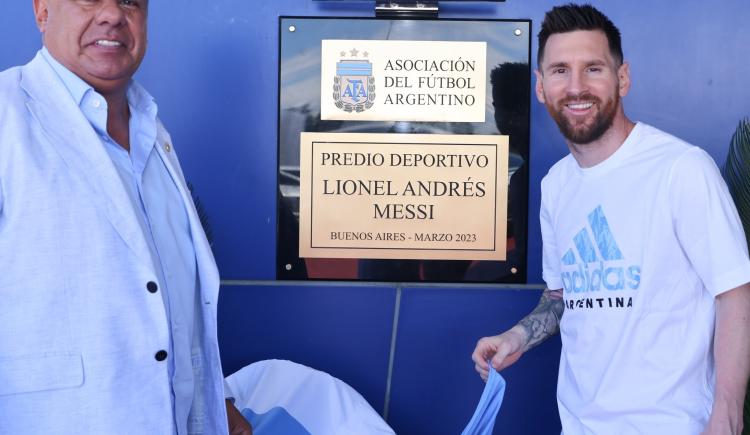 Imagen de El predio de AFA se llamará Lionel Andrés Messi