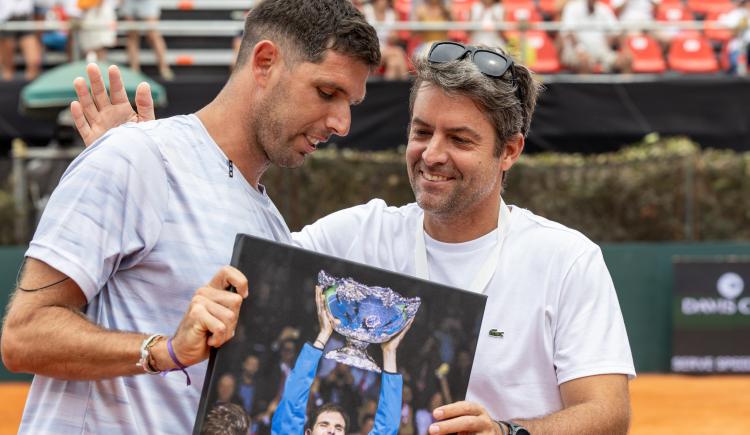 Imagen de Federico Delbonis, homenajeado: "Es lindo terminar así mi carrera"