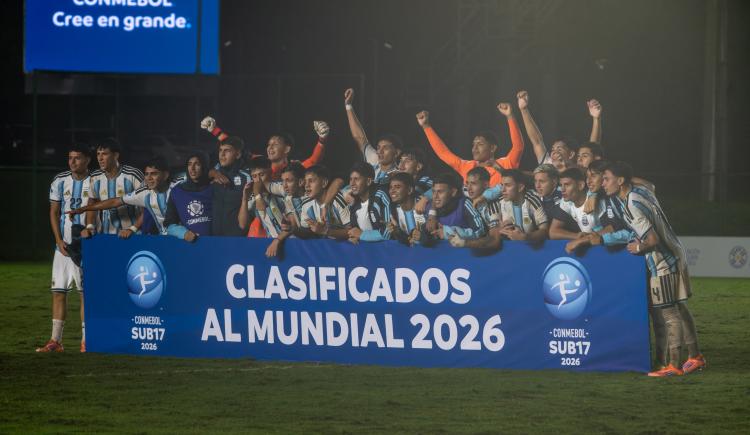 Imagen de La Selección Argentina Sub 17 aseguró su clasificación al Mundial de Qatar