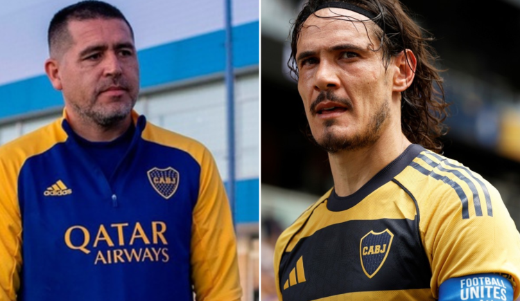 Imagen de "Cavani se va de Boca si se lo pide Riquelme"