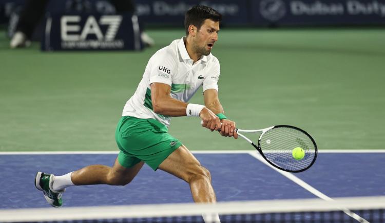 Imagen de DJOKOVIC AVANZÓ A LOS CUARTOS DE FINAL DEL ATP DE DUBAI