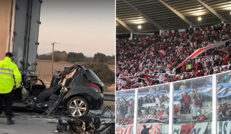 Imagen de Tragedia en la ruta: murieron dos hinchas de River en un accidente de tránsito