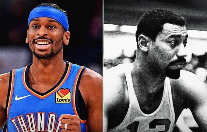 Imagen de NBA: Shai Gilgeous-Alexander hace historia: el MVP pulverizó un récord de Wilt Chamberlain que estuvo vigente durante 60 años