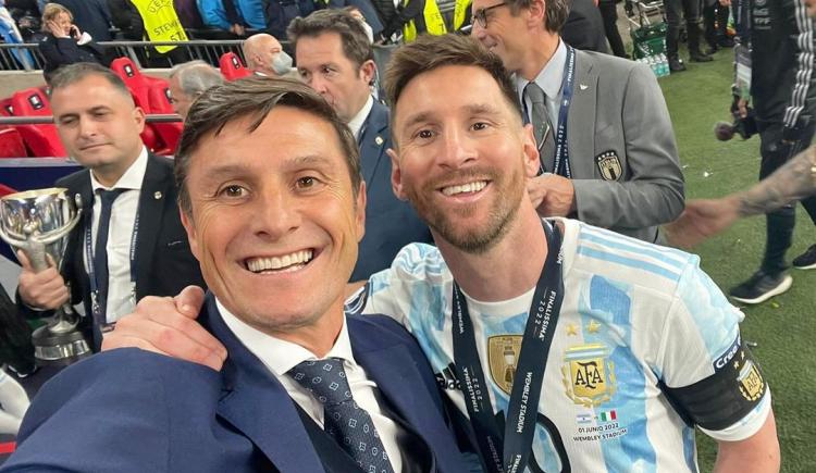 Imagen de Qué dijo Zanetti sobre la posibilidad de llevar a Messi a Inter