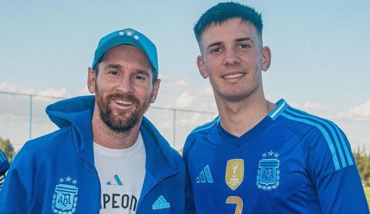 Imagen de Qué dijo Franco Mastantuono sobre la posibilidad de jugar en la Selección Mayor