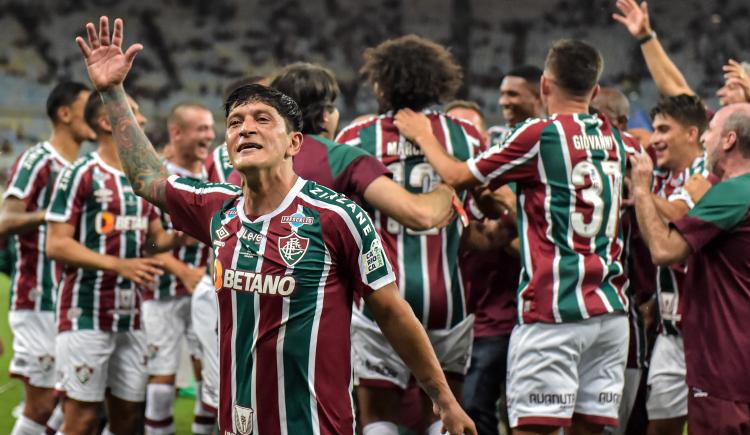 Imagen de Fluminense gritó campeón en Brasil de la mano de Germán Cano