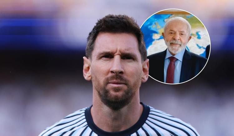 Imagen de Lula bromeó con "contratar a Messi para jugar en Brasil" tras el debut del 10 en el Mundial
