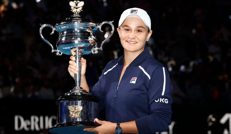 Imagen de BARTY SE CONSAGRÓ EN AUSTRALIA