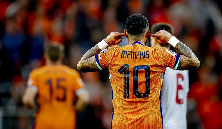 Imagen de Memphis Depay, la media Naranja de Países Bajos