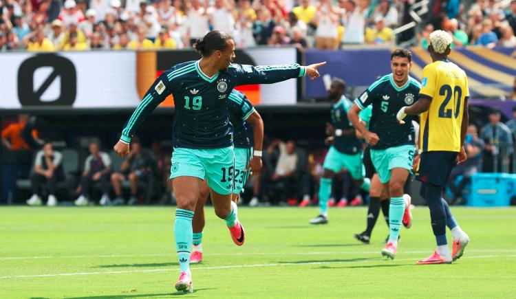 Imagen de ¡Impacto total! Leroy Sané metió un golazo histórico en la Copa del Mundo
