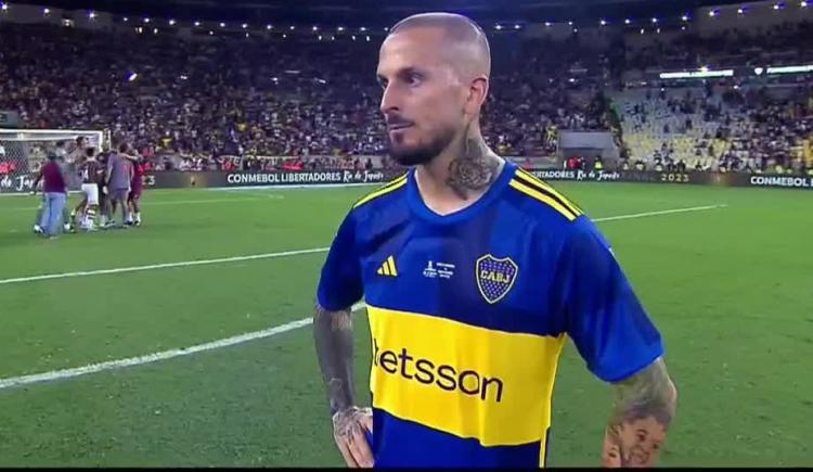 Imagen de Benedetto, tras la derrota en la final: "Sólo pedirle perdón al hincha"