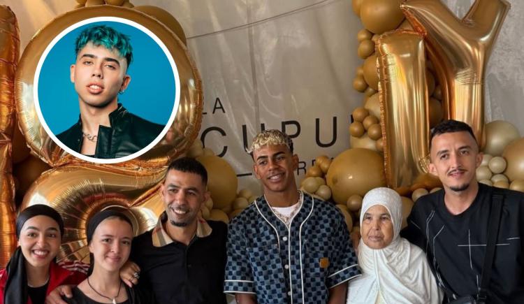 Imagen de Que alguien saque a bailar al morocho: Yamal cumplió 18 y Luck Ra fue a la fiesta