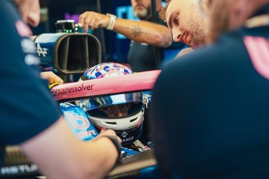Imagen de "Llegué para la pizza": lo primero que dijo Colapinto en Imola