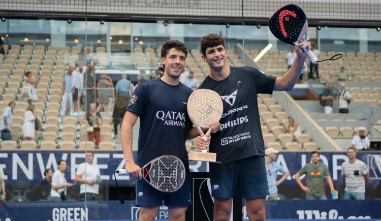 Imagen de Otra corona para Tapia y Coello: campeones en Roland Garros