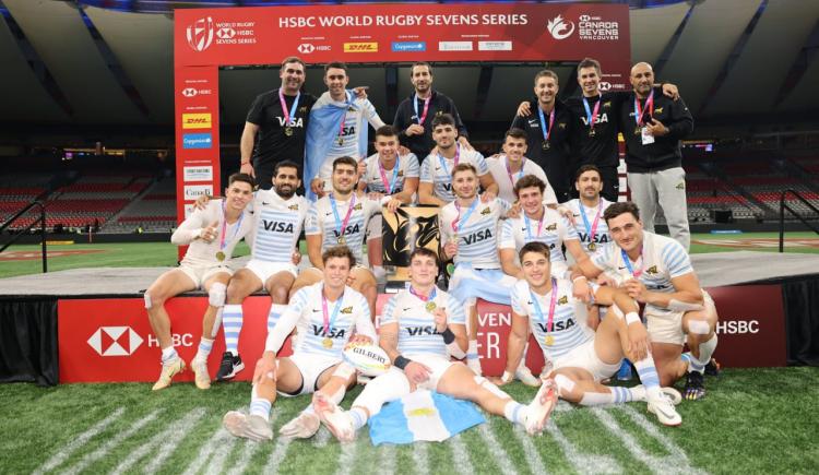 Imagen de Siguen la costumbre: Los Pumas 7, campeones ante Francia