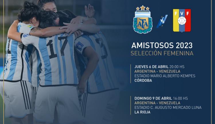 Imagen de Ya están las entradas para ver a la Selección Argentina femenina