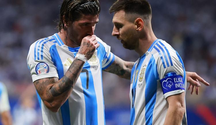 Imagen de De Paul-Messi, el detrás de escena de un vínculo especial