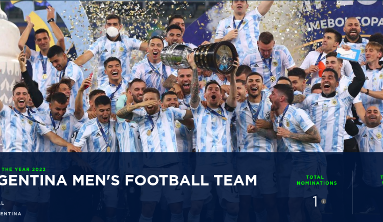 Imagen de PREMIOS LAUREUS: ARGENTINA NOMINADA COMO EQUIPO DEL AÑO