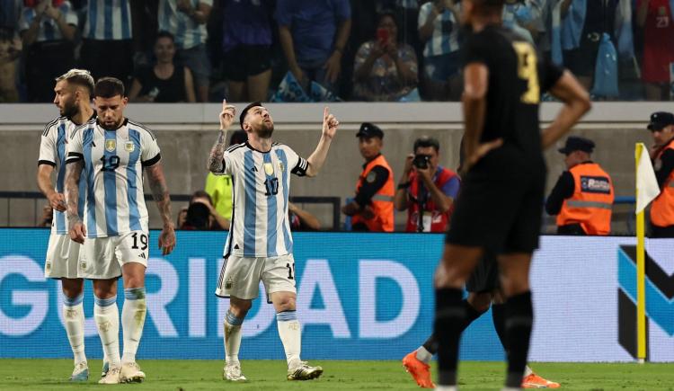 Imagen de Mirá los 7 goles de Argentina ante Curazao