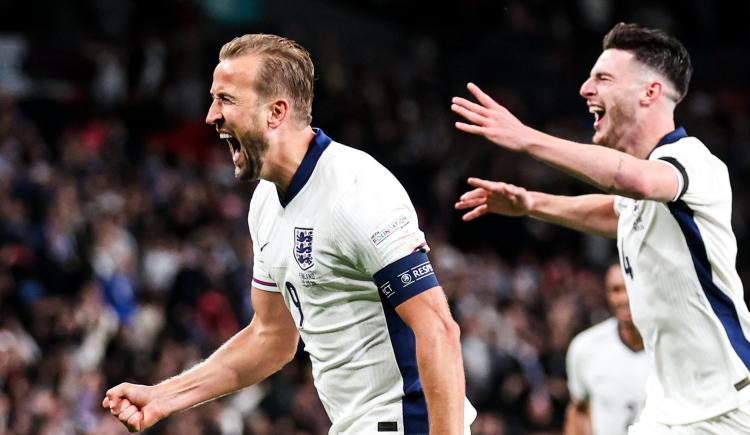 Imagen de Con un doblete de Harry Kane, Inglaterra sumó su segundo triunfo en la Nations League