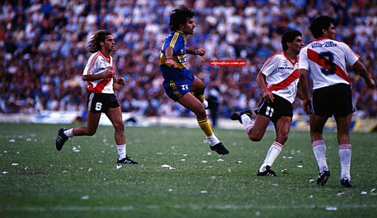 Imagen de 1991. No hay caso, Boca lo tiene de hijo