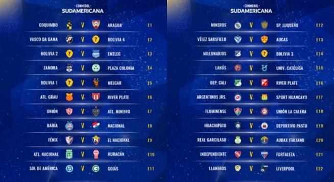 Imagen de Así serán los cruces de los equipos argentinos en la Sudamericana