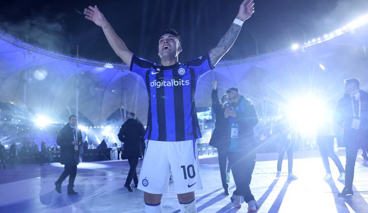 Imagen de Lautaro Martínez: golazo y título con Inter