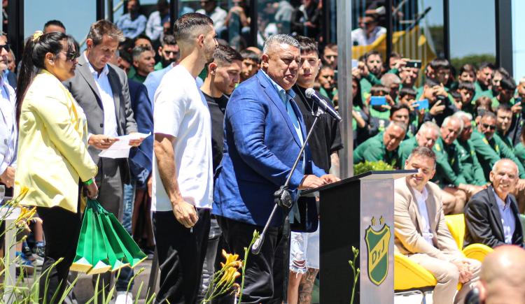 Imagen de Defensa y Justicia presentó su nuevo predio "Campeones del Mundo"