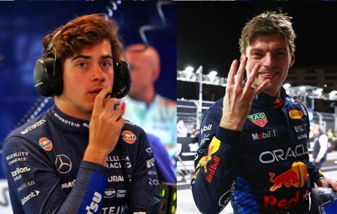 Imagen de El mensaje de Franco Colapinto a Max Verstappen, el gran campeón de la Fórmula 1