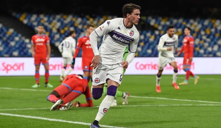 Imagen de GOLEADA DE FIORENTINA ANTE NAPOLI POR LA COPA ITALIA