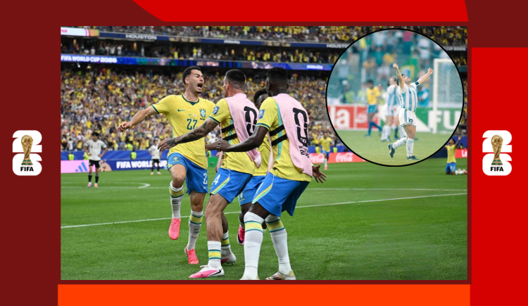 Imagen de Argentina se mantiene como el último rival no europeo en vencer a Brasil en los mata-mata mundialistas