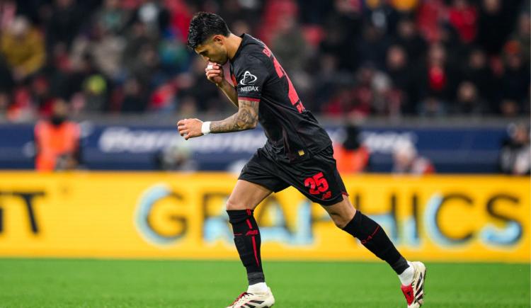 Imagen de Atento, Scaloni: Exequiel Palacios volvió a las canchas después de cuatro meses