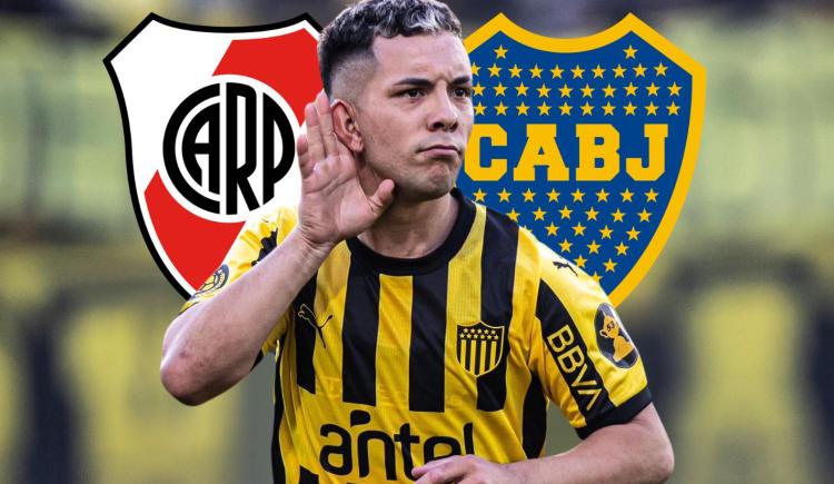 Imagen de River y Boca se disputan a la joya de Peñarol: cuánto piden por su pase