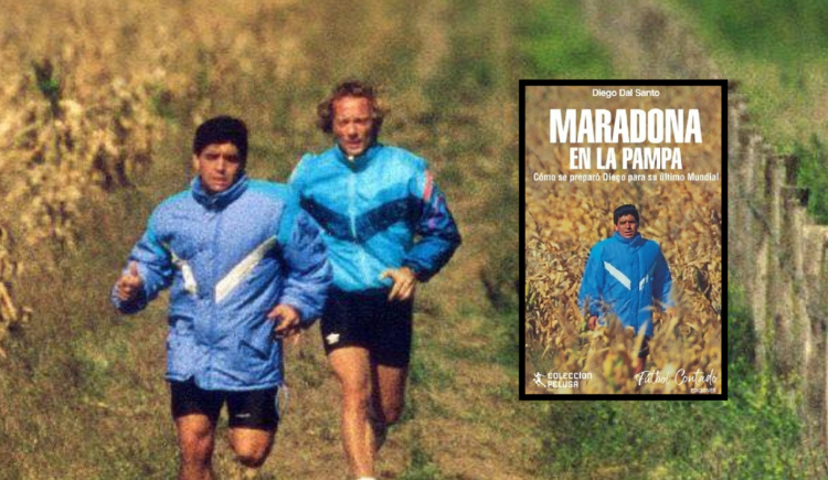 Imagen de El Diego en La Pampa, uno de los reencuentros con el Maradona de Fiorito