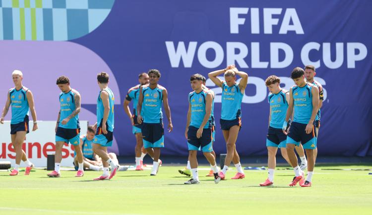 Imagen de España se prepara para el duelo de semifinales con Francia
